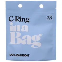 Doc Johnson TitanMen silikonski performans prsten, crni, fleksibilan
