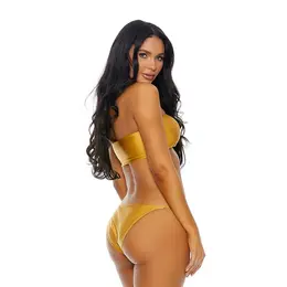 Forplay San Luis Bikini Set XL - Stylish Bandeau Two-Piece Swimwear