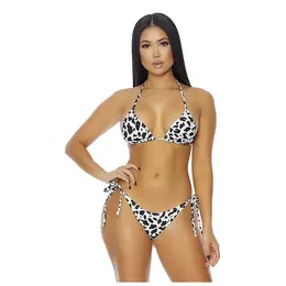 Forplay Barbados Bikini Set XL Kravlji Print Dvodelni Kupaći Kostim