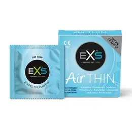 EXS Air Thin 56mm Ultra-Thin Protective Condoms 3-Pack
