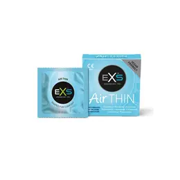 EXS Air Thin 56mm Ultra-Thin Protective Condoms 3-Pack