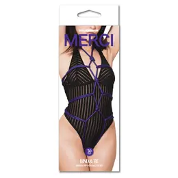 Bind and Tie Konopljino Bondage Uže 6mm 30ft Ljubičasto - Izdržljivo Prirodno Vlakno