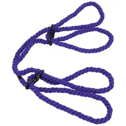 Restrain Bind Tie Konopljine Lisice 6mm Podesive Ljubičaste - Zglob Ruke ili Nogu