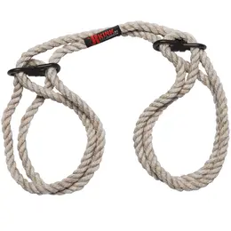 Restrain Bind Tie 6mm Mekane Lisice od Konoplje za Ručne Zglobove ili Gležnjeve Prirodna Boja