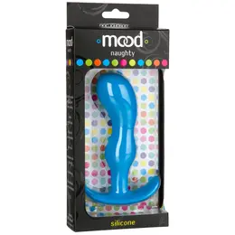 Blush Novelties Naughty 2 Large Blue Silicone Plug 4.5-inch