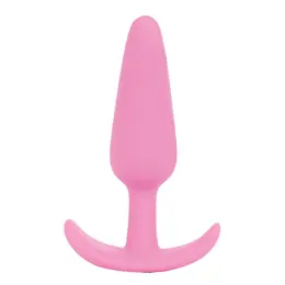 Naughty Silicone Plug Small Pink - Flexible Anatomical Model by Doc Johnson