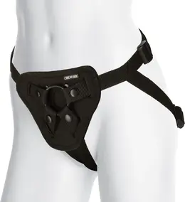 Doc Johnson Luxe Harness Adjustable Neoprene System Black 69”