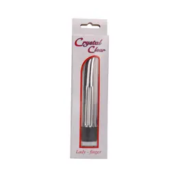 Seven Creations Lady Finger kristalno čisti mini vibrirajući uređaj 11 cm