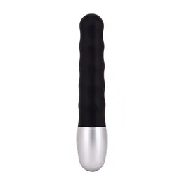 Discretion Ribbed Mini Vibrator Compact Travel Model Purple