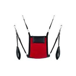 Kinklab Crveni Pravougaoni Canvas Sling 4-Tačkasti Sistem sa Osloncima za Stopala