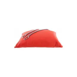 Mr Sling Red Leather Cushion - Adjustable Comfort Accessory, 20 cm Chains