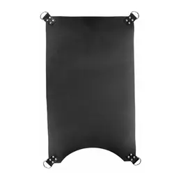 Mister B Kožna Slinga 4-Tačke Crna - Premium Pravougaona Podrška 100x62cm