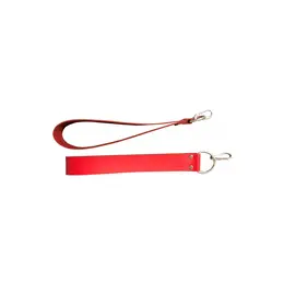 Rimba Leather Foot Support Loops Red - Adjustable Sling Accessories