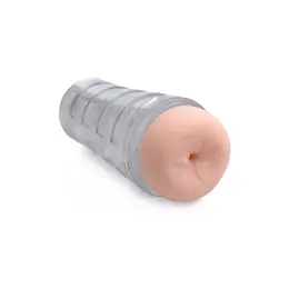 XR Brands Deluxe Signature Anal Trainer with Suction System, Silicone, Black