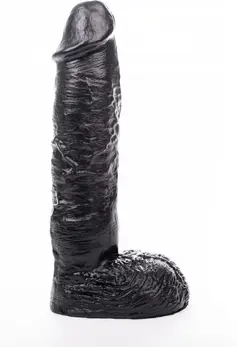 Hung System Mickey Intimni Model sa Usisnom Bazom 24 cm Crni