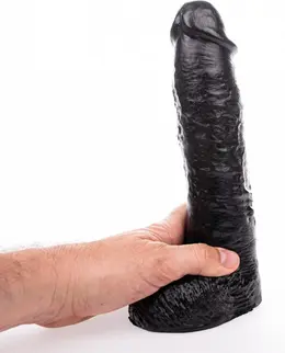 Hung System Mickey Intimni Model sa Usisnom Bazom 24 cm Crni