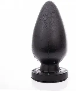 Hung System Egg Plug 21.5 cm - Large Silicone Model with Suction Base