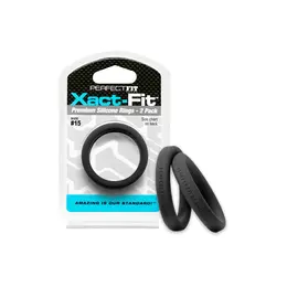Perfect Fit Xact-Fit #15 precizni prstenovi 2-pack - fleksibilni silikon