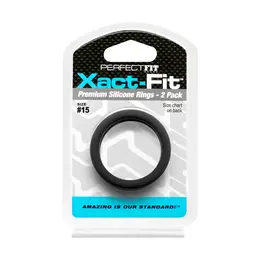 Perfect Fit Xact-Fit #15 precizni prstenovi 2-pack - fleksibilni silikon