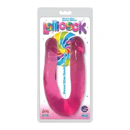 Curve Toys Sweet Slim Double Dipper Flexible Intimate Model Clear 33cm
