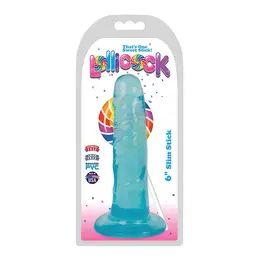 Curve Toys Slim Stick Berry Ice 15 cm Intimni model sa usisnom čašom