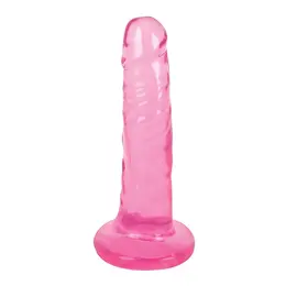Curve Toys Slim Stick Cherry Ice 15 cm Intimni uređaj sa usisnom bazom