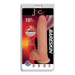 Bareskin Intimate Machine with Base and Balls 25.5 cm Skin Tone