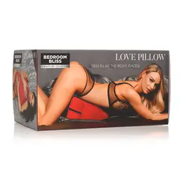 Sportsheets Love Heart Positioning Pillow Red High-Density Foam 35x31cm