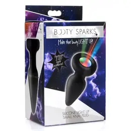 XR Brands Silikonski LED Osvetljeni Čep Mali - Višebojni Svetlosni Sistem