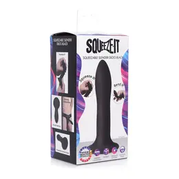 Blush SilexD Squeezable Silicone Model Slim Flexible Shapeable 19cm