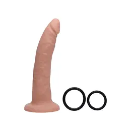 Charmed Silicone Intimate Set with Adjustable Harness 19cm Black