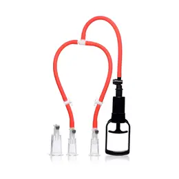 XR Brands 3-Way Pump Sistem Podesivi Vakumski Cilindri Transparentni