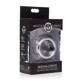XR Brands Magna-Chute Magnetni Nerđajući Čelik Testikularni Prsten 244g