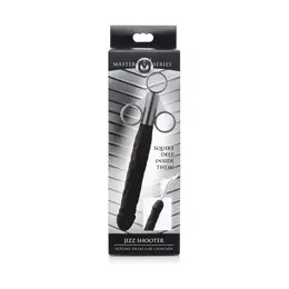 Cleanstream Jizz Shooter Silikonski XL Aplikator za Lubrikant, Crni