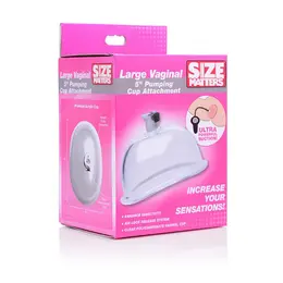 XR Brands Vaginalni Cilindar Veliki – Prozirna Akrilna Anatomska Čaša