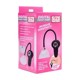 XR Brands Digitalna Vulva Pumpa Automatski Sistem Transparentna 848518030917