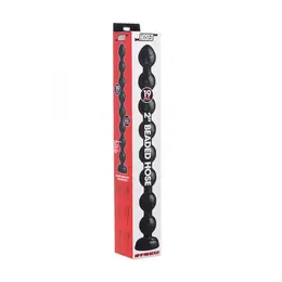 XR Brands Bead Snake Fleksibilni Sistem 19 Kugli 48 cm Crni
