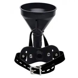 XR Brands Latrine Extreme Podesivi Levkasti Gag Sistem Crni