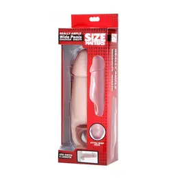XR Brands Really Ample Wide Enhancer Sleeve, Large Size, Phthalate-Free