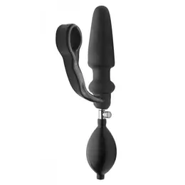 Master Series Expander Inflatable Plug & Retention Ring System Black