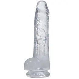 Doc Johnson Classic 8” Intimate Model with Suction Base, Beige