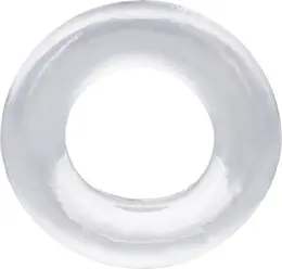 Doc Johnson The Donut 4X Intimate Support Ring TPE Transparent