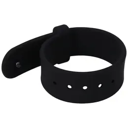 CalExotics The Belt Adjustable Silicone Comfort Ring Black