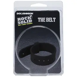 CalExotics The Belt Adjustable Silicone Comfort Ring Black