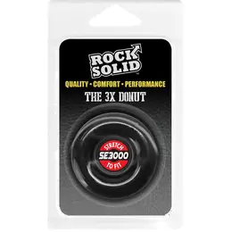 OXBALLS The 3X Donut Stretchable TPE Support Ring Clear