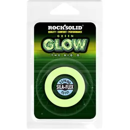 The Big O Silicone Ring Glow-in-the-Dark by The Big O - Flexible Comfort Fit
