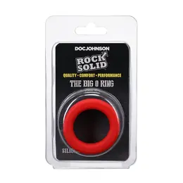 The Big O Silicone Comfort Ring - Glow-in-the-Dark, Body-Safe