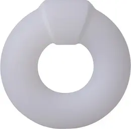 Rock Solid The Mega Ring Anatomski silikonski potporni prsten crni