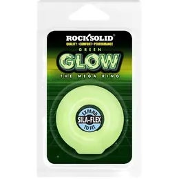 Rock Solid Mega Ring Intimate Support Circle with Pressure Knob Black