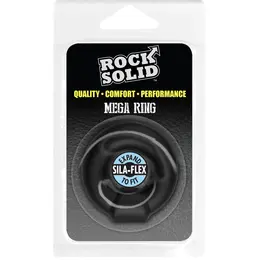 Rock Solid Mega Ring Podesivi intimni potporni prsten crni